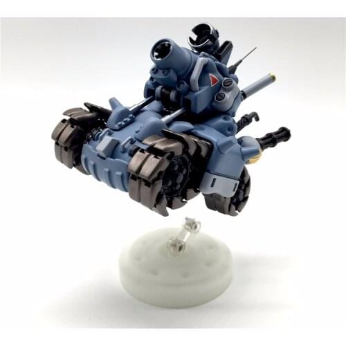Metal Slug Blue Tank Model Building Mode Metal Slug Attack Weapons Mini Collection Assembled Model Toys babosa Metalica