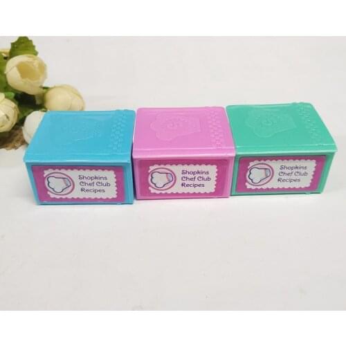 1/2pcs Mini Openable Chef Case Accessory for Doll Chef Club Recipes Original New Loose Toy Gift For Girls Children