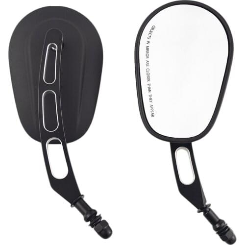 Motorcycle Rear View Mirrors For Harley Softail Springer Heritage Classic Road King Touring XL883 Sportster Fatboy Dyna FXDF