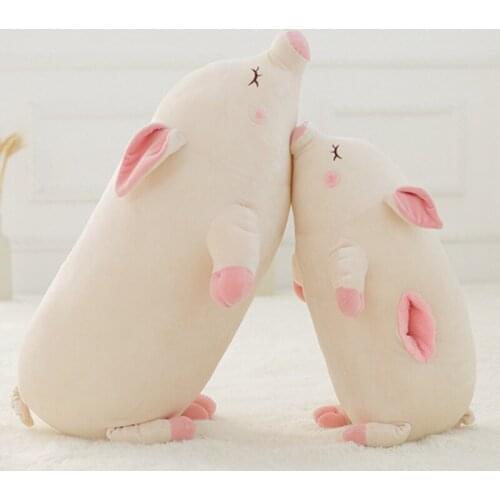 45cm/75cm Super Soft Cartoon Stuffed Pig Plush Toys Pillow Baby Appease Sleeping Doll Cotton Girl Stuffed & Plush Animals