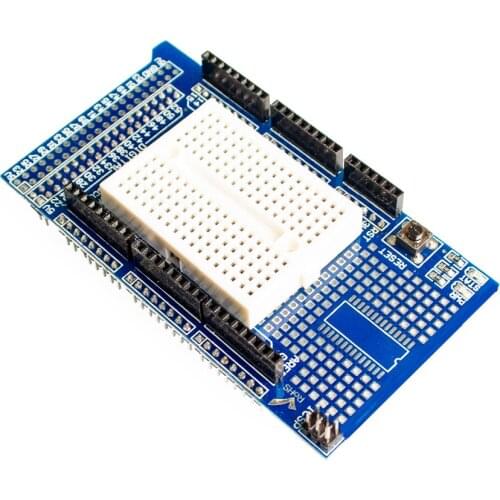 MEGA 2560 R3 Proto Prototype Shield V3.0 Expansion Development Board + Mini PCB Breadboard 170 Tie Points for arduino DIY Kit