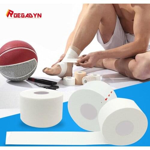 ROEGADYN White Ankle/Elbow/Wrist/Knee Bandage Self\x2dadhesive Bandage Neurmuscular Kinesiological Tape Adhesive Sport Protector