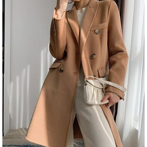 Shimeijialian Women's Cashmere Coats