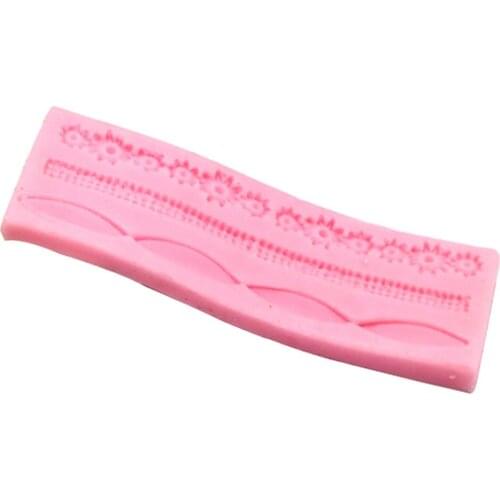 Silicone Mat Fondant Cake Decorating Styling Tools Kitchen Silicone Lace Mold Chocolate Candy Fondant cake decoration tools