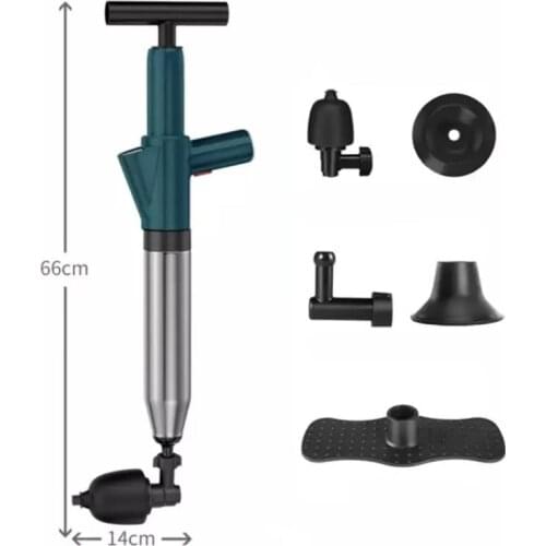 High-pressure Toilet Plunger Powerful Toilet Dredge Drain Unblocker Vacuum Pipe Dredge Sewer Toilet Kitchen Toilet Dredge Tool