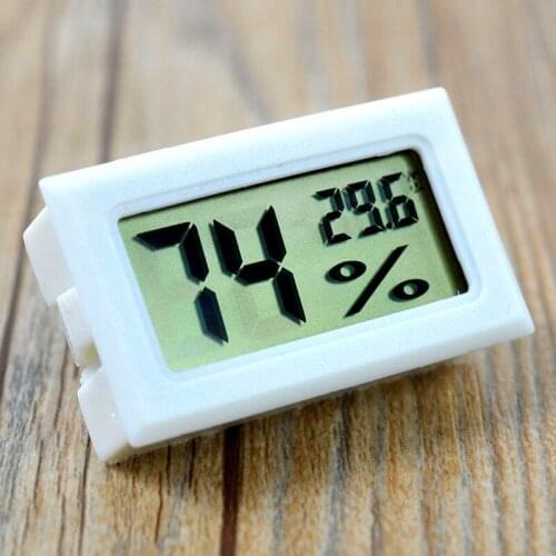 1PC New Practical Mini Digital LCD Indoor Convenient Temperature Hygrometer Sensor Humidity Meter Thermometer Hygrometer Gauge