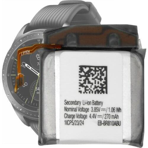 EB-BR810ABU Battery For Samsung Galaxy Watch Gear S4 42mm SM-R810 Battery Replacement Repair Part