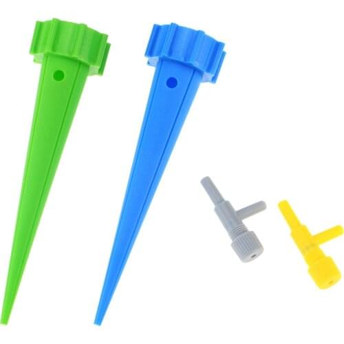 1pc Auto Drip Irrigation Watering System Automatic Watering Spike Plants Flower Indoor Household Waterers Bottle Dripping Device