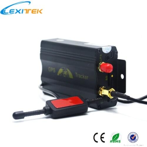 Car GPS Tracker TK103 GSM GPRS GPS SIRF III chip Simcom Sim340 for Auto Vehicle Black