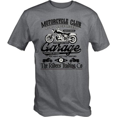 Motorcycle Club T Shirt Motorcycle Gear Cool Vintage Mens Tops T Shirt Harajuku Father Clothing Shirt