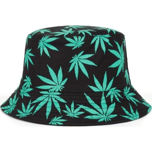 High quality Korean version of the new Maple leaf printing flat top hat fashion outdoor leisure hats fashion hip hop caps gorres