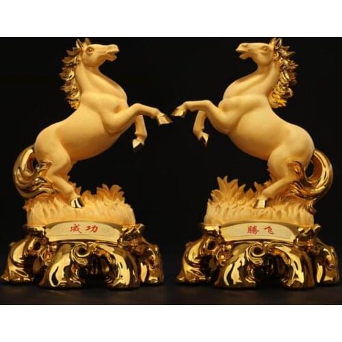 Horse ornament Achieve immediate victory money office Decorative crafts business gifts Doll TV cabinet Bookcase home decoration