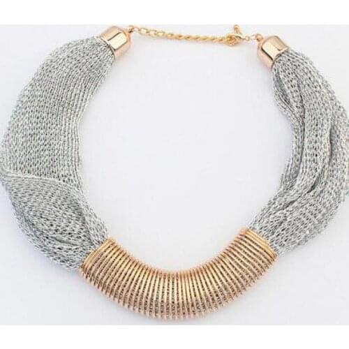 Chunky Necklace Big Jewelry Collier Statement Necklace Femme Women Bijoux Colares Fashion Chocker Accessories Gift 2018 Luxury