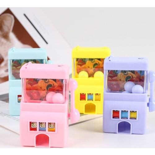 Lottery machine toy manual mini lottery machine childrens toy small boys and girls simulation play house game machine