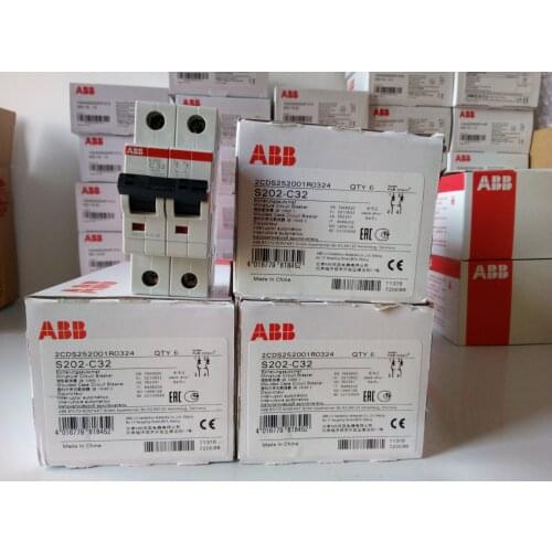 ABB miniature circuit breaker, S202-B32 / S202-C32 brand new original 1 piece