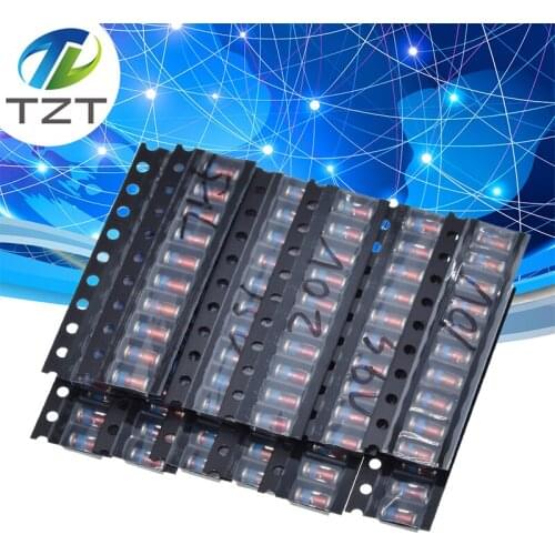 TZT LL41 SMD Zener diode KIT 1W 3V3-36V 13 kinds *10pcs= 130pcs ZM4728A ZM4732A ZM4733A ZM4737A ZM4740A ZM4742A ZM4744A ZM4745A