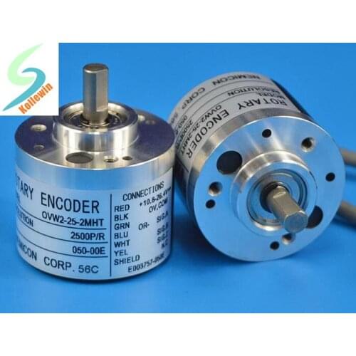 OVW2-25-2MHT New OVW2-25-2MHT rotary encoder / 2500 Pulse Within the control encoder, new in box, Free Shipping