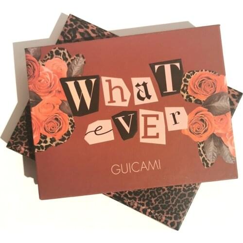 Rose 12-color Eyeshadow Palette Waterproof Pearlescent Matte Sequins Easy To Color and Not Fly Powder Long Lasting Eye Makeup