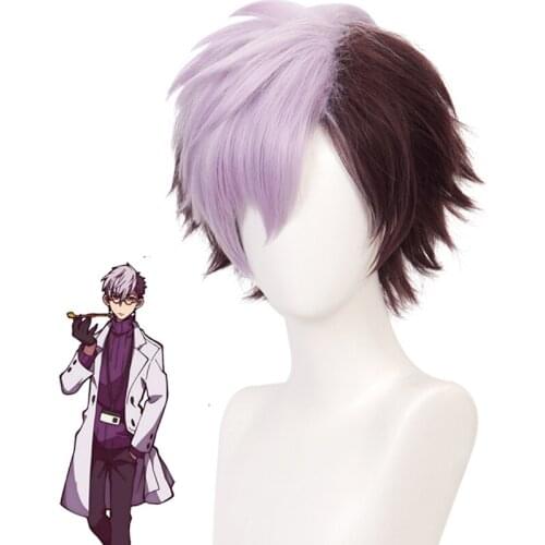 Jibaku Shounen Toilet-bound Hanako kun Short Wig Cosplay Costume Heat Resistant Synthetic Hair Men Wigs + Wig Cap