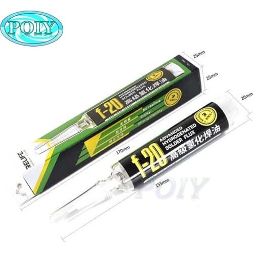 RELIFE F-20 BGA Advanced Hydrogenated Solder Paste Flux 10CC No-Clean Solder Paste Flux For Mobile Phone Repair