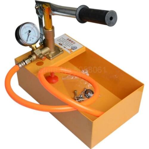 Manual pressure test pump machine pipe ppr water device portable floor heating measurement
