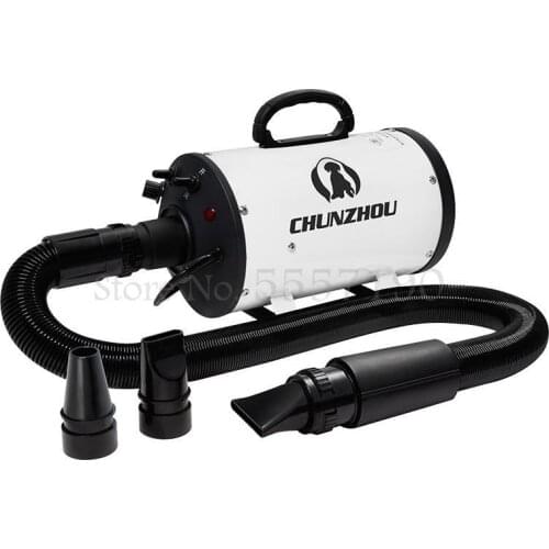 Pet Hair Dryer Dog Water Blower Large Dog Hair Blowing Artifact Drying High Power Mute Bath Special