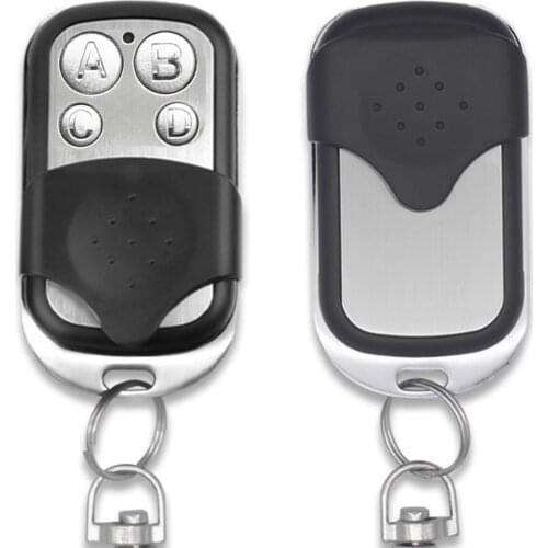 2pcs/lot Universal Garage Door Remote Control Copier Cloner Wireless 433MHZ 4 Channel Remote Control Duplicator Transmitter Copy