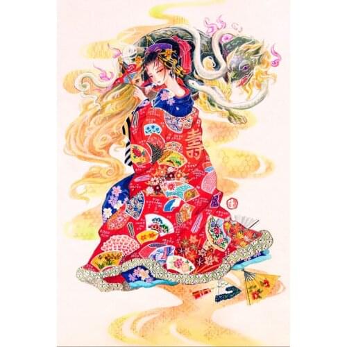 Veterinary Girl The wooden puzzle 1000 pieces ersion jigsaw puzzle white card adult childrens educational toys