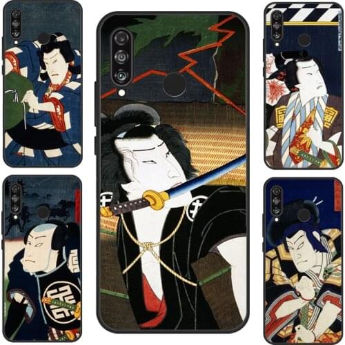 Vintage Japan Art Ukiyo E For Huawei P40 Lite P20 P30 Pro Mate 20 Lite Nova 5T P Smart 2019 Case For Honor 8X 9X 10i