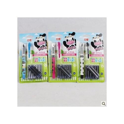 Snow fp-06 fountain pen calligraphy fountain pen 8 ink sac FREE shipping