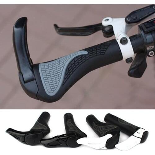 1 Pair Bicycle Handlebar Grip Bike Handle Bar Cycling Durable Anti-slip Rubber Mountain Bicycle Accessories Bike Parts