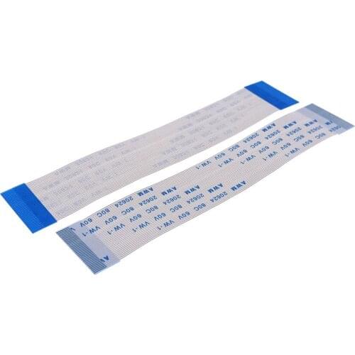 10 pcs Flexible flat cable FFC 36 Pin 0.5mm pitch 60 80 100 150 200 300 400 500 mm Length Same Side A