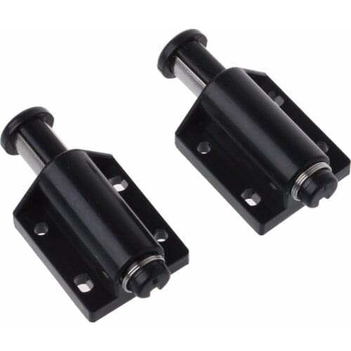 2Pcs/Set Cabinet Catches Invisibility Push To Open Magnetic Touch Latches Cupboard Door