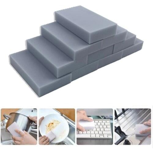 220/ pack Magic Sponge Eraser Multi-Functional Melamine Foam Cleaner Melamine Sponge for Kitchen Bathroom Cleaning 100x60x20mm