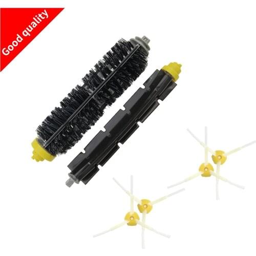 2set/8pcs 2Bristle brush +2 Flexible Beater Brush +4 Side Brush for iRobot Roomba 600 700 Series Vacuum Cleaning Robots 760 770