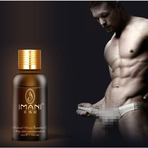 Free shipping Imani Mens Exclusive Sexy Strong Mens Essential Maintenance Oil Big Mens Massage Oil adult male enlargement