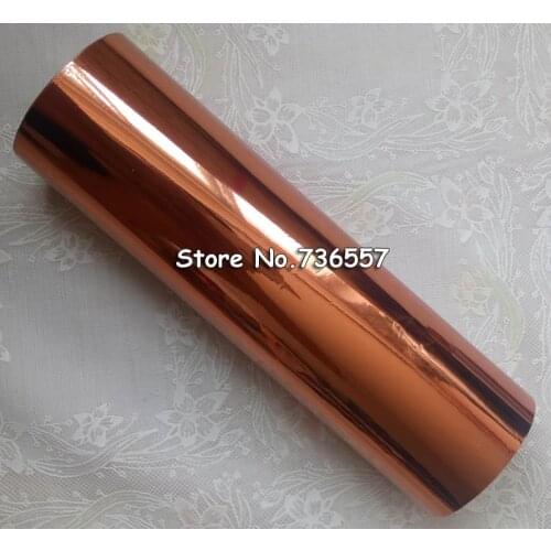 DIY Transfer Hot Stamping Paper High Quality Hot Selling Hot Foil Stamping Laser bronze Color 160mmx120M Heat Stamping Foil Film