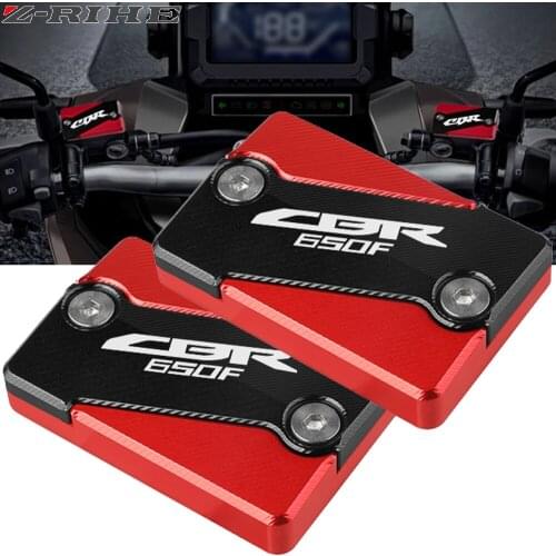 For HONDA CBR650F CBR 650F CBR 650 F 2014 201 -2017 Motorcycle CNC Aluminum Front Brake Fluid Reservoir Cover Cap Accessories