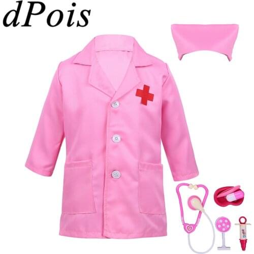 DPOIS Unisex Kids Boys Girls Role-playing Uniforms Coat Suit Halloween Cosplay Costume Fancy Dress
