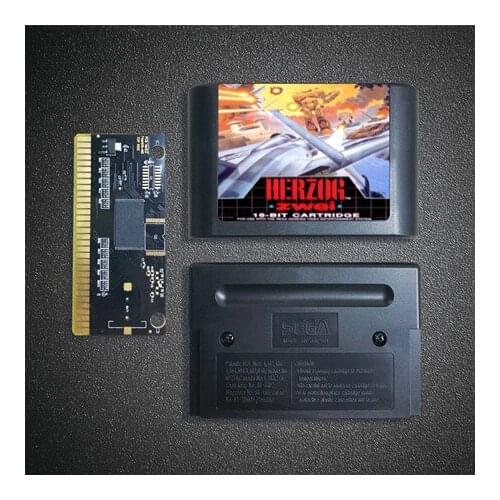 Herzong Zwei - 16 Bit MD Game Card for Sega Megadrive Genesis Video Game Console Cartridge