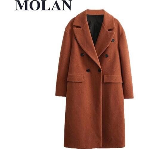 Женские пальто оверсайз MOLAN China At AliExpress