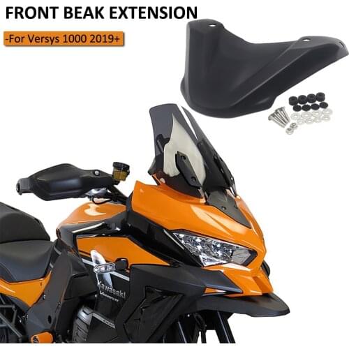 New Motorcycle For Kawasaki Versys 1000 2019 2020 VERSYS1000 Front Beak Fairing Extension Wheel Extender Cover