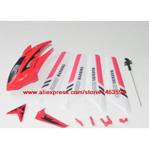 Wholesale Syma S107 S107G S107C RC Helicopter Spare Parts Red parts set Free Shipping