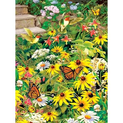 DIY diamond paitning flowers butterfly wall decor flower diamond embroidery birds flowers home decor full diamond mosaic flowers