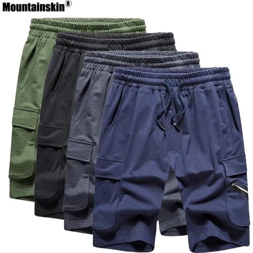 Mountainskin Mens Summer Shorts Outdoor Sports Hiking Trekking Running Camping Gym Fitness Sportswear Male Short Trousers VA737