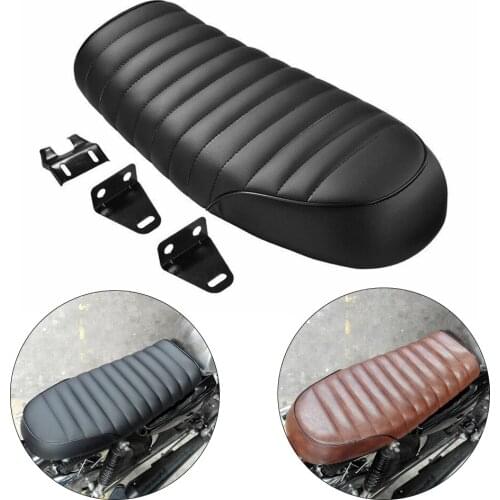Motorcycle Custom Vintage Seat for Cafe Racer For Honda CG CB125S CB200 CB350 CL350 CB400 Kawasaki KZ GN Yamaha XJR XS