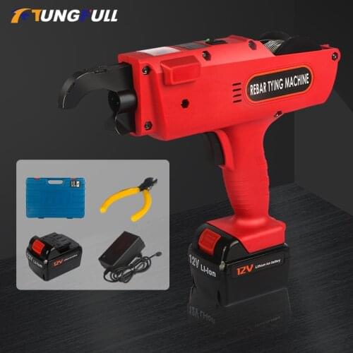 Cordless Rechargeable Rebar Tier Binding Machine 1500mAh 3000mAh Automatic rebar tier tying tool For Building Rebar Tier