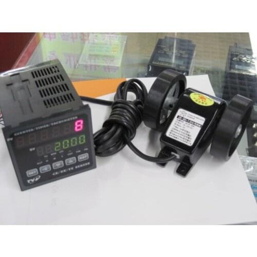 High Precision Electronic Digital Display Meter Counter CE7-P61A Meter Wheel LK-80 Sensor