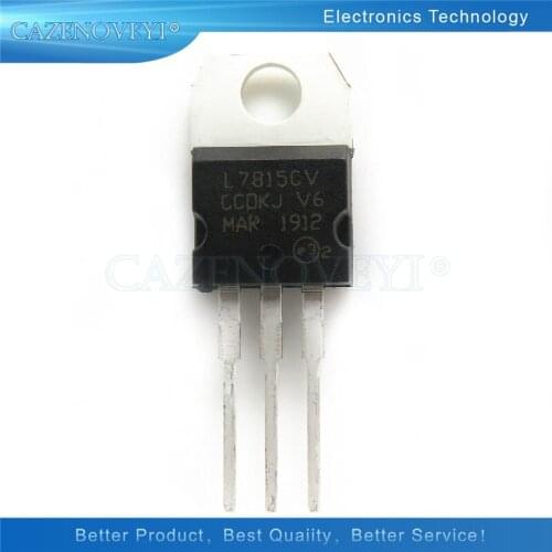 10pcs/lot L7815CV TO220 L7815 TO-220 7815 LM7815 MC7815 new and original IC In Stock