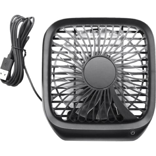 12V Mini 360 Rotating Dual Head Portable Car Seat Clip Fan Strong Wind Air Cooler Summer Car Fan Air Cooling Fan